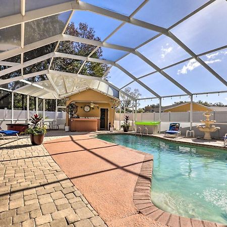 Cozy Home In Heart Of Tampa With Lanai And Pool! Kültér fotó