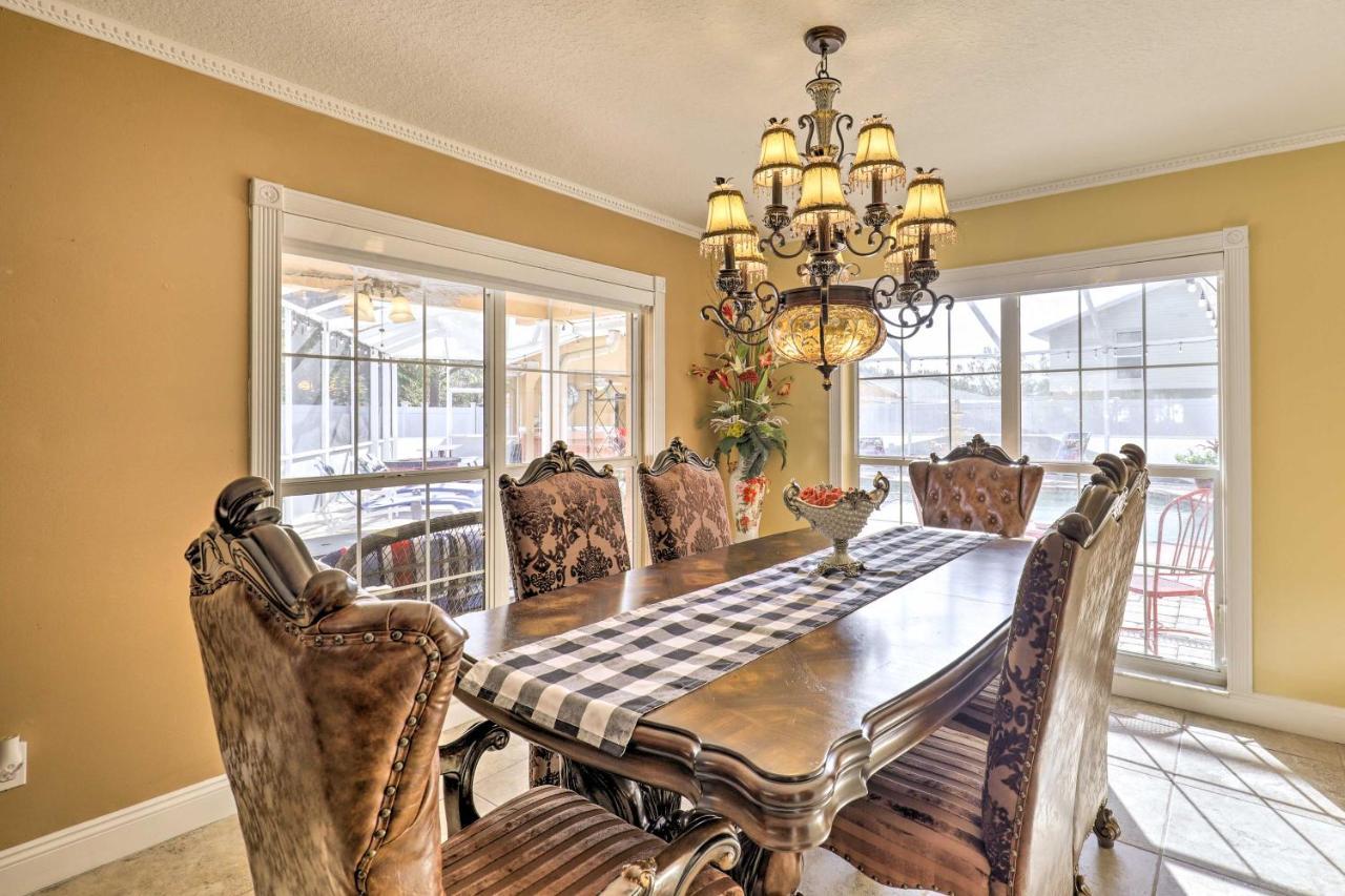 Cozy Home In Heart Of Tampa With Lanai And Pool! Kültér fotó