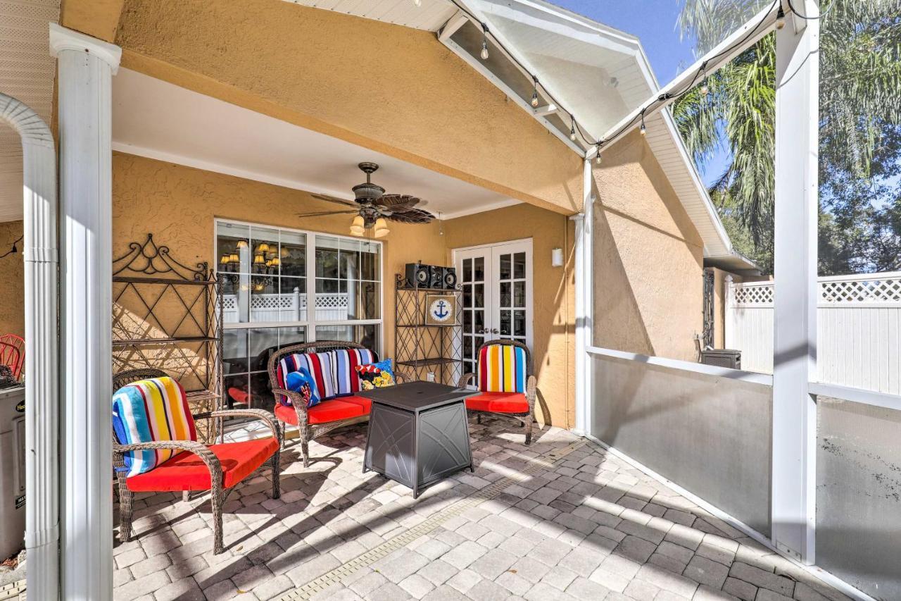 Cozy Home In Heart Of Tampa With Lanai And Pool! Kültér fotó