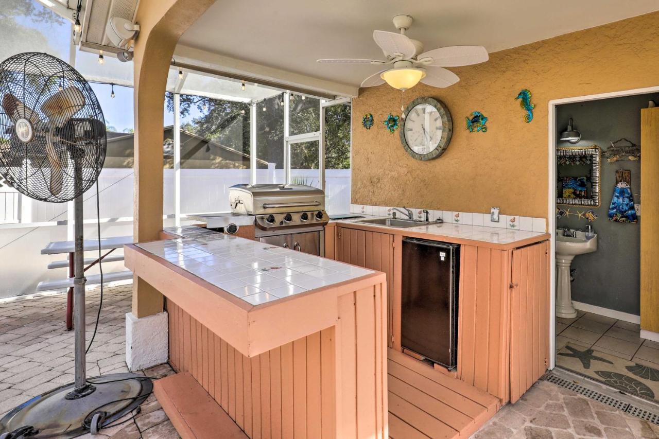 Cozy Home In Heart Of Tampa With Lanai And Pool! Kültér fotó